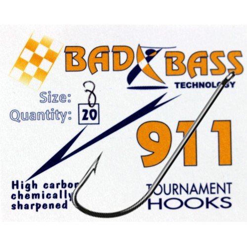 911 bad Bass torneo anzuelos mal bajo con lazo Bad Bass