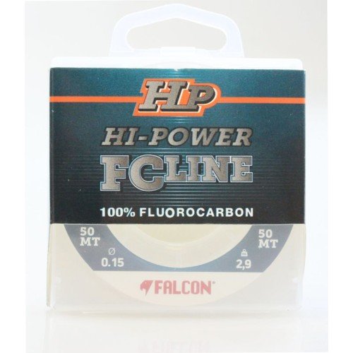 Halcón del fluocarbono HP alta potencia FcLine 0,80 0,70 0,60 0,50-25mt-- Falcon