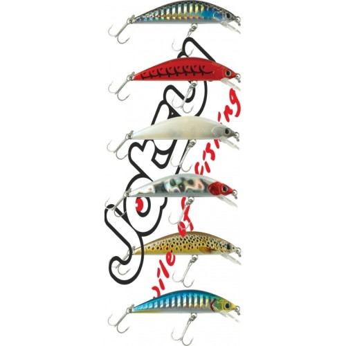 Spinning pesca artificial Minnow Frenzy Jatsui 5.5 cm Jatsui