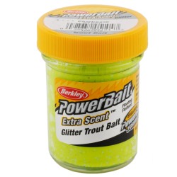 Berkley Powerbait Glitter Trout Bait Chartreuse Batter para trucha