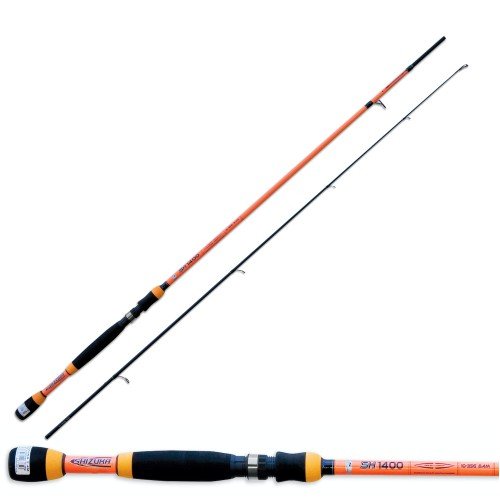 Shizuka SH1400 Carbon Fishing Rod Spinning 2.40 mt 10-35g Shizuka