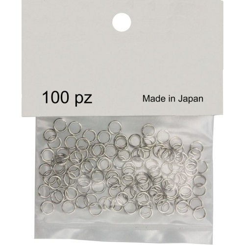 Stainless split Rings 100 pieces Made in Japan Kolpo