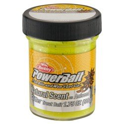 Berkley Powerbait Glitter Trout Bait Sunshine Batter para hundir la trucha de anís