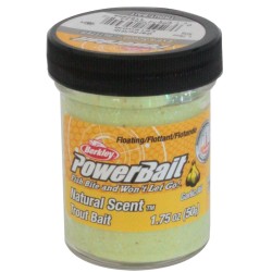 Berkley Powerbait Glitter Truut Bait Batter para el sabor del ajo de la trucha