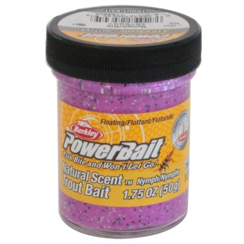 Berkley Powerbait Glitter Trout Bait Batter para la ninfa de la trucha Berkley