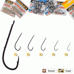 Trabucco Ami Akura long shank for bait Micro-pin buckle