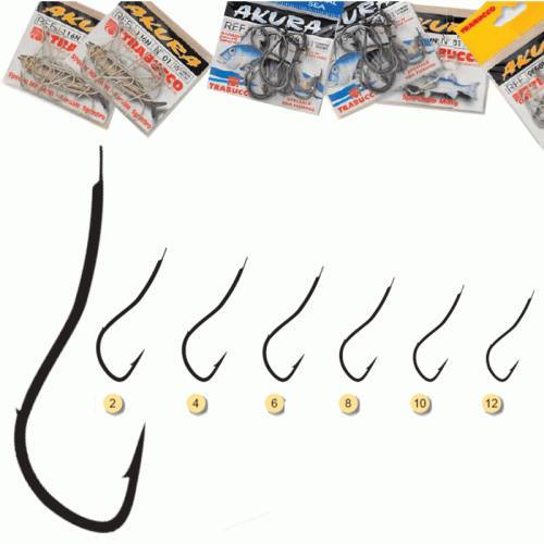 Trabucco-Plated For The Sea With Double Prong Hooks Akura Equipment, fishing rods and fishing reels
