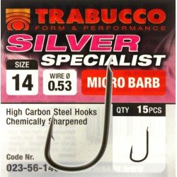 Fish hooks Trabucco Silver Specialist