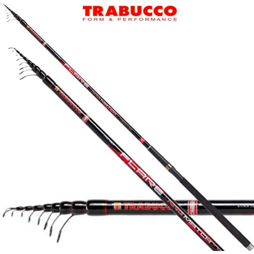 Trabucco Canna Telemach Flare Ngr Match Equipment, fishing rods and fishing reels