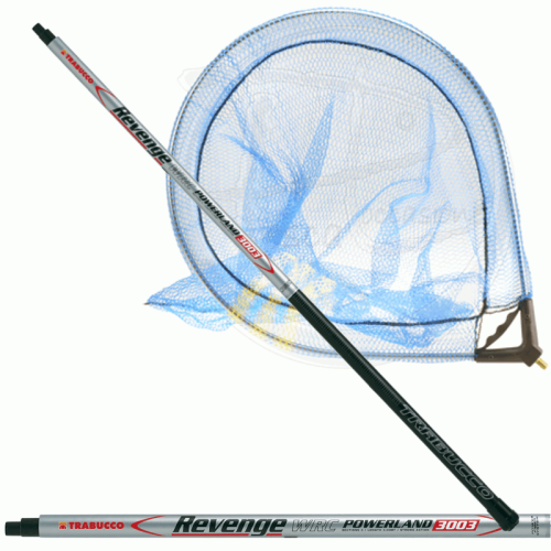 Telescópica Landing Net Combo Kit bronceado con la cabeza apretada malla repelente al agua Equipo, cañas de pescar y carretes de pesca