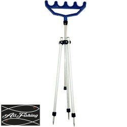 Aluminium tripod with 4 rods places